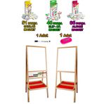 Bgm Oyuncak Pinktoys Çift Tarafı Beyaz Gerçek Metal Yüzey Çocuk Yazı Tahtası