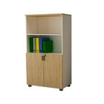 BGR 8004 Beyaz Safir Meşe Ofis Dosya Dolabı