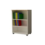 BGR 8010 Beyaz Safir Meşe Ofis Dosya Dolabı