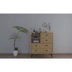 BGR Mobilya Modern Şifonyer - Safir Meşe