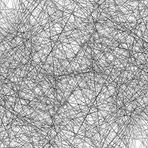 Bgraamiens Puzzle-The Lines -1000 Parça Siyah Beyaz Basit Moda Mücadelesi Mavi Tahta Yapboz