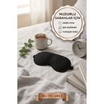 bgvibe Uyku Göz Bandı Işık Geçirmez Uyku Maskesi Seyahat Dinlenme Ve Meditasyon İçin Uyku Bantı