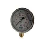 Bh Ø 100 - 0 - 60 Bar 1/2 Gliserinli Alttan Çıkışlı Manometre