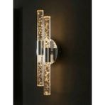 BHBACKHOME BUBBLEFLUX DUBBLE ŞIK VE ZARİF MODERN LED DUVAR APLİK 31 CM SMALL GÜMÜŞ PİLLİ