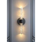 BHBACKHOME BUBBLEFLUX ŞIK TASARIM MODERN LEDLİ APLİK 40 CM MEDİUM ANTRASİT PİLLİ - Antrasit