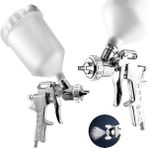 BHD Üstten Depolu Profesyonel 1.3 mm 600 cc Boya Sprey Tabancası - 1,3 mm