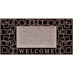 B'Home Ayna Kapı Önü Halılı Bronz 40x80 cm Paspas