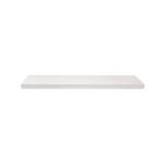 BHP Ahşap Dikdörtgen Salon Beyaz 80x23.5x3.8 cm Dekoratif Raf