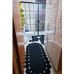 BHR Creative Jüt Oval Kilim Mutfak Banyo Kilim Halı Salon Oturma Odası Balkon Paspas Yolluk