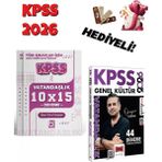 Bi Bigelio Yargı 2026 Kpss Vatandaşlık 44 + 10 Deneme Seti 2 Kitap Bigelio V