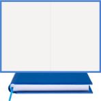Bi Defter Çizgisiz Defter – Termo Deri Ciltli, %100 El Yapımı, El Dikişi, (Iplik Dikiş) “benzersiz Ürün” A/5 - Mavi