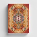 Bi' Dünya Haber Etnik Desen Serisi 16 Dildade Bullet Journal A5 Noktalı Defter - Marigold