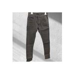 Bi O Moda Slim Fit Dar Paça Likralı Erkek Kot Pantolon Koyu yeşil 31