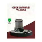 bi seyyar Galaxy Efektli Led Projektör Taşınabilir Yıldız Gece Lambası - Bise8321-8075
