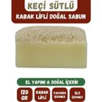 Bia Life Doğal Kabak Lifli Keçi Sütlü Özlü Doğal Sabun 120 gr