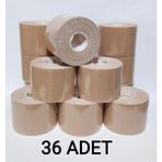 Bia Tape Kinesio Biatape Kinesio 5 cm x 5 M -Ten Rengi Sporcu Bandı 36'lı (Pakette 36 Adet) - Standart - Bej