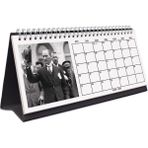 Bi'aldım Çift Taraflı 2027 Atatürk Fotoğraflı Takvim, Aylık Planlayıcı Takvim, Büyük Ebat Masa Takvimi - 1 Adet - Kraft