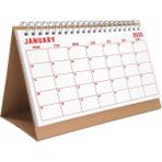 Bi'aldım Gökkuşağı Renkler 2027 Aylık Planlayıcı Masa Takvimi, 2027 Masa Takvimi, Renkli Notluk Takvim, Rainbow 2027 Monthly Planner Desk Calendar - 1 Adet - Kahverengi