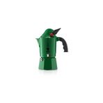 Bialetti 2762 Alüminyum Yeşil Moka Express Alpina Espresso Pişirici