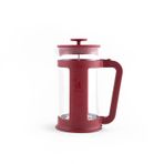 Bialetti 6584 French Press 0,35l Borosolicaat Kırmızı