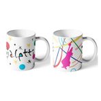 Bialetti Arte Renkli 2'li Mug