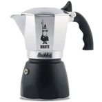 Bialetti Brikka Moka Pot 4 Cup Siyah