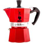 Bialetti Express 3 Cups Kırmızı Moka Pot