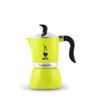 Bialetti Fiammetta Limon Yeşili Metal 3 Cup Moka Pot - Sarı