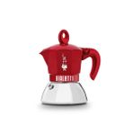 Bialetti İndüksiyon Kırmızı 2 Cup Moka Pot