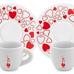 Bialetti Kahve Fincan Seti 2'li Kalpli