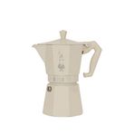 Bialetti Moka Express Exclusive Krem 6 Cup Moka Pot