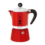 Bialetti Rainbow Tazza 180 ml 1 Fincan Moka Pot Kırmızı