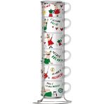Bialetti Set 6'lı Stackable Espresso Fincan Seti