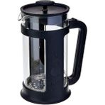 Bialetti - Smart French Press: Yaklaşık 1l Kapasiteli Kahve Hazırlayıcı | Siyah Polipropilen Gövde