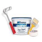 Bianca 0.75 lt Beyaz Su Bazlı Panel Kapı Boyası Seti