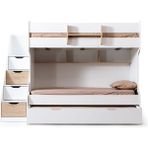 Bianca Compact Merdivenli Ranza - Beyaz - 253 x 187 cm