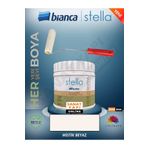 Bianca Stella 2024 Renk Yeni Su Bazlı Boyalar 500Ml + Rulo