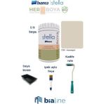 Bianca Stella Boya Seti (Bianca Stella Boya- Kadife Rulo - Ipek Fırça - Boya Tavası) –kesekâğıdı