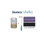 Bianca Stella Su Bazlı Akrilik Boya + Dekor Kadife Parmak Rulo Antrasit