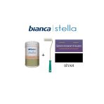 Bianca Stella Su Bazlı Akrilik Boya + Dekor Kadife Parmak Rulo Siyah