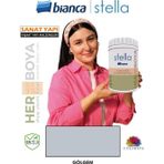 Bianca Stella Su Bazlı Boya Fayans-Mermer-Tezgah-Kapı-Dolap-İç Cephe-Dönüşüm-Mutfak-Banyo-Plastik-Ahşap Gölgem 0.5 Litre