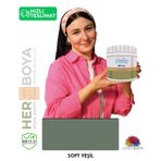 Bianca Stella Su Bazlı Saf 0.5 lt Soft Yeşil Akrilik Boya