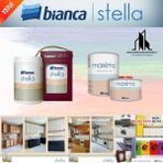 Bianca Stella Yeni Nesil Dönüşüm Boyası ve Maximo Solvent Bazlı Vernik (Fayans-Mermer-Tezgah-Kapı-Dolap-Iç Cephe-Dönüşüm-Mutfak-Banyo-Plastik-Ahşap) - 0,5 Litre - Beyaz