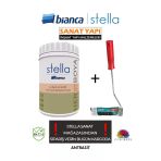 Bianca Su Bazlı Saf Akrilik Boya Ve Rulosu 1Lt Antrasit