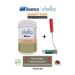 Bianca Su Bazlı Saf Akrilik Boya Ve Rulosu 1Lt Vizon Gri