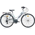 Bianchi 28J Strada 105 Şehir Bisikleti - Gri Siyah Turkuaz - 46 - Gri - Siyah