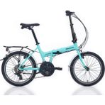 Bianchi Adhoc 20 Jant 21V Katlanır Bisiklet - Celeste