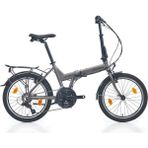 Bianchi Adhoc F21 Katlanır Bisiklet 21 Vites Gri
