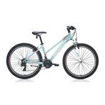 Bianchi Aspid 25 V Fren 21 Vites 24 Jant Bayan Dağ Bisikleti Açık Mavi Beyaz Mercan 33 Kadro