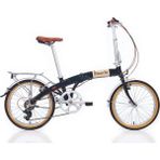 Bianchi Bıanchı Foldıng New Vıntage Katlanır Bisiklet 290H V 20 Jant 7 Vites Cu Lacivert Krem - Çok Renkli